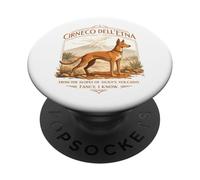 Cirneco Dell Etna Divertente Cane Siciliano PopSockets PopGrip Adesivo