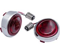 CIRO 45700 LIGHT FANG RR CHR/RED HARLEY FLHX 1584 ABS STREET GLIDE 2011