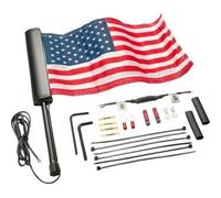 Ciro 70610 Bandiera Illuminata A LED Con Bandiera Americana