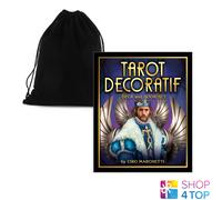 Ciro Marchetti Tarot Art Deco Set Carte Decorative con Guida & Borsa in Velluto