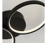 Cirque 4Lt Ring Flush - Metallo nero