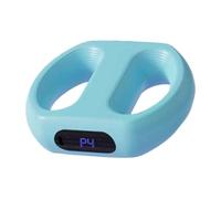 Cirraorive Anello Massaggiante Elettrico Portatile Manuale per Schiena E Gambe Vibrazione Profonda Intensa Fascia Regolabile in PP Adatto per Sport, Blu
