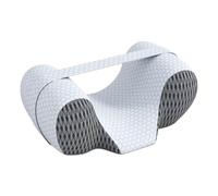 Cirraorive Cuscino Cervicale Ortopedico Cuscino Collo Cuscino Testa Guanciale per Stabilizzazione Del Capo con Imbottitura Rivestimento Fresco Traspirante Adatto, Grigio Scuro, style to 3