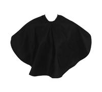Cirraorive Mantellina Da Barbiere per Taglio Capelli, Grembiule Da Parrucchiere in Poliestere, Mantellina per Colorazione Capelli, Grembiule per Trucco, Parrucch, nero