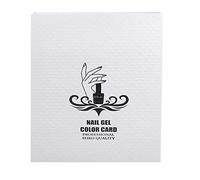 Cirraorive Salon Ha Messo Il Libro 120 Colors Polish Chart con, Bianco