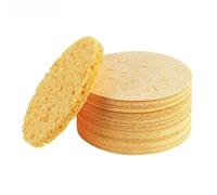 Cirraorive Spugnetta Detergente Viso in Cellulosa, Spugnetta Esfoliante per Il Viso, per Rimuovere Il Trucco E Massaggiare La Pelle, 10 pezzi