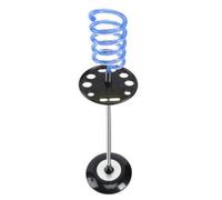 Cirraorive Supporto per Asciugacapelli Porta Phon Portasciugacapelli da Vassoio Superiore per Accessori E Supporto a Spirale Base Rotonda Pesante Senza Fissaggi , Blu