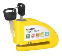 CIRULLI Antifurto Moto,Allarme per moto da 110 dB, Blocca disco per moto con cavo da 1,1 m e tasca di bloccaggio, protezione antifurto per moto Ø7 mm per bicicletta, scooter, ciclomotore