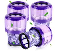 CIRULLI Pack de 4 filtres per Dyson V11,Compatible avec les modèles per Dyson V15, SV14,SV17 Pièces de rechange pour séries per Dyson Animal et Absolute,Remplacement pour filtre d'aspirateur#970013-02