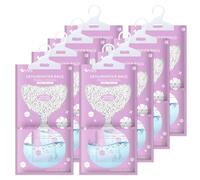 CIRULLI Set di 8 deumidificatori, deumidificatore, deumidificatore granulare per rimuovere l'umidità e odori sgradevoli da armadi, camere da letto, resistenti all'umidità