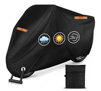 CIRULLI Telo coprimoto impermeabile,antivento e invernale. Realizzato in tessuto Oxford 210D, telo moto per esterno impermeabile a un'ampia gamma di modelli di moto,Coprimoto da esterno 245x105x125cm