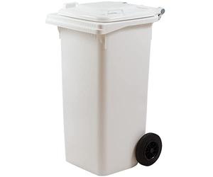 CIS BIDONE Quadro con Ruote LT.240 Bianco, 240 lt