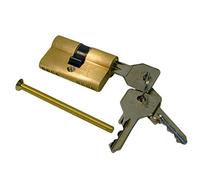 CILINDRO CISA C2000 0G300 SAGOMATO IN OTTONE CON ANTISTRAPPO