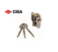CISA 02400 CILINDRI STANDARD DA APPLICARE CILINDRO CON CHIAVE A SPILLO 6 PERNI