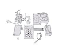Set Kit di Conversione CISA da Casseforti Digit a Casseforti Digit Vision 6v