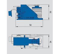 Bobina ricambio 07120 per elettroserratura Cisa 12volt