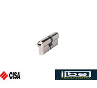 Cisa 0E300 cilindri profilo europeo Asix sagomato, nichelato da infilare