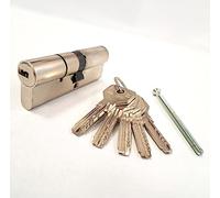 CISA 10E3013901200C5, Cilindro Europeo Asix, Ottone Smerigliato, 45/50 mm