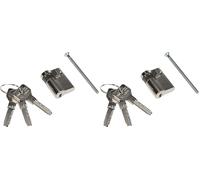 CISA 10E30402012, Mezzo Cilindro Europeo Asix, Ottone nichelato, 30/10 mm (Confezione da 2)