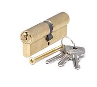 Cilindro sagomato 0g300 cisa ottone chiavi 3 camma din mm 90 45+45 Cisa