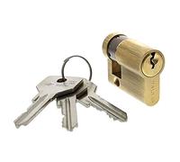 CISA 10G304020, Mezzo Cilindro Europeo C2000, Camma Regolabile, Ottone Smerigliato, 30/10 mm