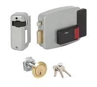 Serratura legno applicare elettrica 11610 cisa vern c.staccato+scr+pulsante e.mm
