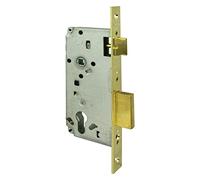Serratura Art. 5C611 da infilare catenaccio a 2 mandate e scrocco entrata 50 mm
