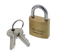 CISA 121010400, Lucchetto Bici Locking Line, Ottone, 40 mm