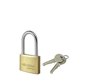 CISA 121011400, Lucchetto Arco Lungo Locking Line, Ottone, 40 mm