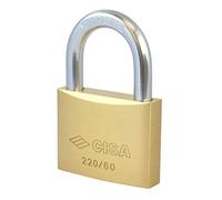 Lucchetto ottone arco normale 22010 - mm.60 (art.22010600) Cisa