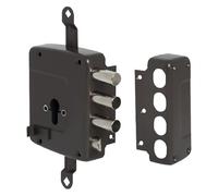 Serratura legno applicare 56167 cisa f/sag m4 scr+trip e.mm 63 sx Cisa no elettr