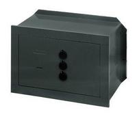 Cassaforte con chiave e combinazione '82210' cm 49 x 36 x 25 - 2+2 catenacci CIS