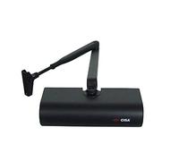 CISA 1C141503090, Chiudiporta Senza Arresto Smart Plus 2, Nero Opaco