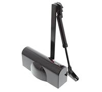 Chiudiporta Cisa Mab con arresto portata 80 kg c1416.03.0.8 chiudi porta marrone