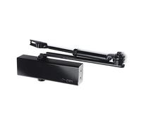 CISA 1C151103044, Chiudiporta Multiforza Professional Plus 2 con Arresto, EN 2-4, Nero, Largh. Porta Max 850-1100