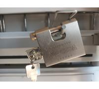 CISA 28550 66 mm Corpo Monoblocco Lucchetto Corazzato - CIFRATURA KD