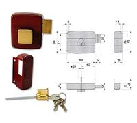 CISA 50130-70-2 SERRATURA APPLICARE CILINDRO STACCATO SX