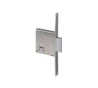 Serratura metallo infilare 57223 cisa b.q zinc f.mm 25 dm m2 h.cm 93 e.mm 40 Cis