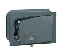 Cisa Cassaforte a chiave incasso muro (31x19,5x19cm) Grigio scuro 18A010210