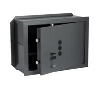 Cisa Cassaforte a muro 182210410 (82210) meccanica con chiave e combinatore C Key 3 L42×H30×P25 cm