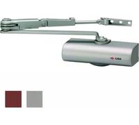 Chiudiporta Cisa Mab con arresto portata 80 kg c1416.03.0.8 chiudi porta marrone
