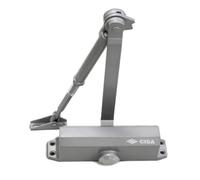 CISA chiudiporta Serie 60461, Multiforce 2÷4, con fermo grigio o nero