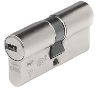 Cilindro sagomato asixp8 pro cisa ott.nich.satin chiavi 5+1 mm 60 30+30 Cisa