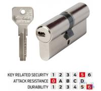 Cisa Cilindro Europeo Doppio Cisa Asix 1.0E300 1.0E300.12.0.12 40/30=70 Mm