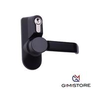 maniglia cilindro CISA 07078 - 38 nera per maniglione antipanico serie FAST