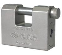 Cisa LUCCHETTO ANTISCASSO ACCIAIO Art. 28550 mm. 84