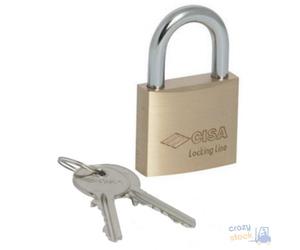 cisa lucchetto ottone Logo Line Arco Normale 21010 1.21010.50.0
