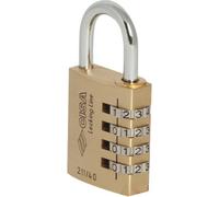 CISA Lucchetto Ottone mm 40 Combinazione 21190 - 21190.40.0