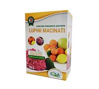 Cisa Lupini Macinati Concime Biologico per agrumi, limoni, aranci e piante acidofile, concime per agrumi organico azotato 750gr