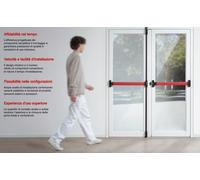 CISA : Maniglione antipanico da applicare ALPHA Touch -TRIPLICE - L. mm.1200